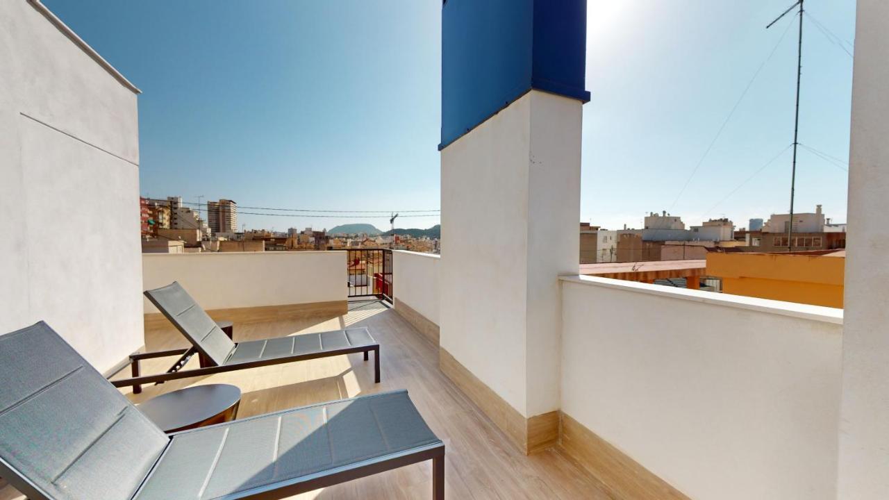 Appartement Alicante Colorful Penthouse Center 5C Extérieur photo